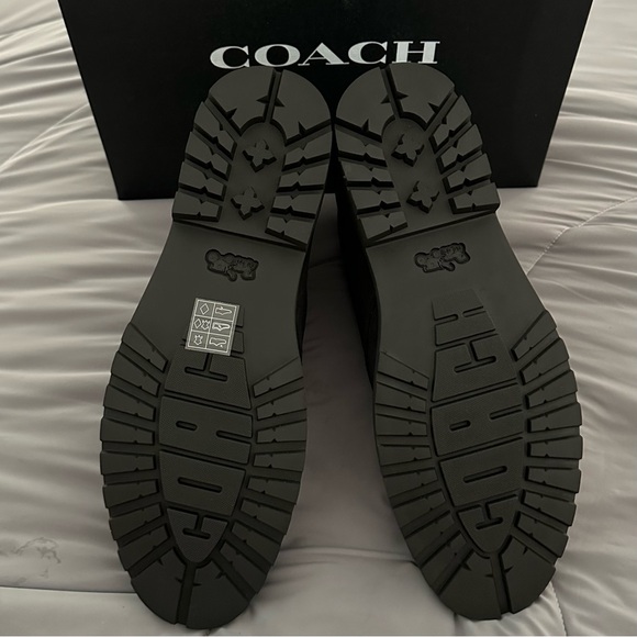 NEW IN BOX NIB Coach Men’s desert boot in black suede size 11D - Picture 4 of 7